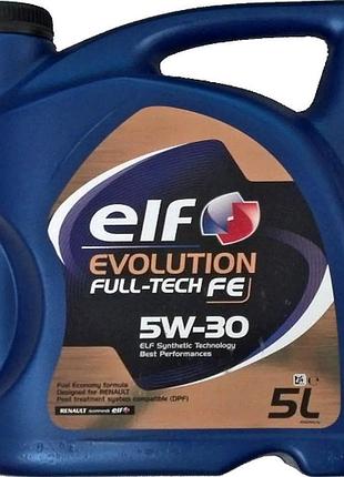 Мастило моторне elf evolution full-tech fe 5w-30 5л