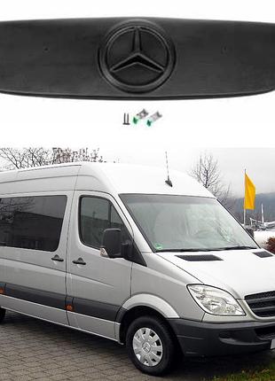 Зимняя заглушка на решетку радиатора матовая mercedes sprinter w906 2006-2013