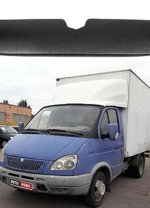 Зимова заглушка на решітку радіатора газель 2004+ (верх) матова