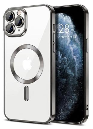 Чехол fiji chrome для apple iphone 11 pro с magsafe и защитой камер grey