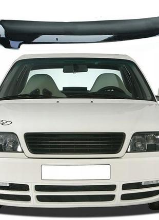 Дефлектор капота мухобойка на audi a6 (с4/4а) седан 1994-1997 restar / vip