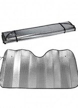 Шторка солнцезащитная зеркальная steel power (175x100см) xl