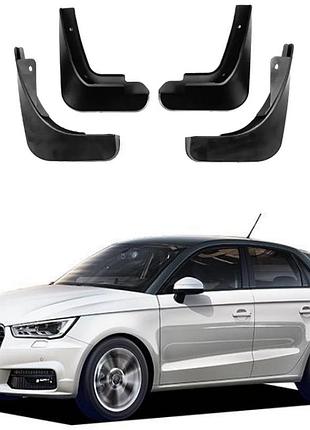 Брызговики для авто комплект 4 шт audi a1 2014-2018 ( передние и задние) avtm
