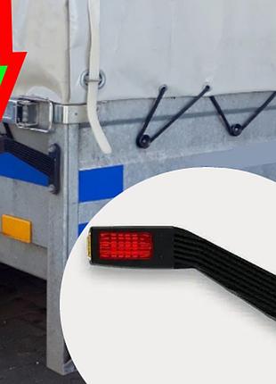 Ліхтар габаритний лівий led 12-24 в (ріг косий великий) ft-145 led 1 шт