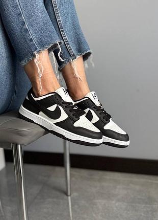 Чоловічі кросівки nike sb dunk black/white