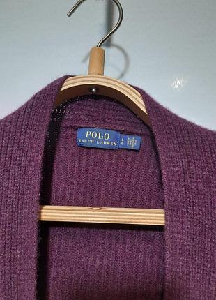 Мериносовый кардиган polo ralph lauren меринос + кашемир, l
