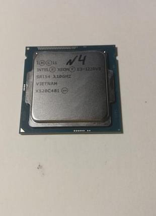 Intel xeon e3-1220 v3 3.1ghz/5gt/s/8mb ( s1150 ) (без видеоядра)б.у в хорошем состоянии