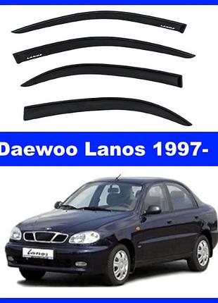 Дефлектори вікон daewoo lanos 1997 — (скотч) av-tuning