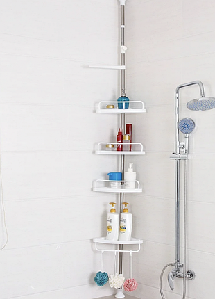 Полиця кутова для ванної кімнати multi corner shelf