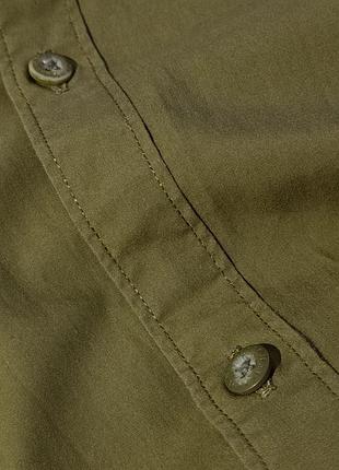 Рубашка мужская хлопковая tommy jeans tommy hilfiger оливковая хаки l 8