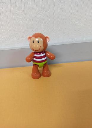 Фигурка трещотка обезьянка early learning centre (elc) toybox monty monkey.