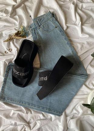 Шльопанці на платформі alexander wang 41 42 (26cm.)