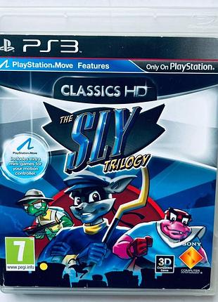 The sly trilogy classics hd, б/в, англійська версія - диск для playstation 3