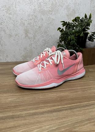 Жіночі кросівки nike flex supreme рожеві 41