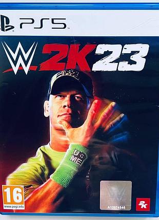 Wwe 2k23, б/у, английская версия - диск для playstation 5