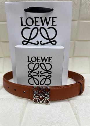 Ремень пояс женский кожа кожаный в стиле loewe / ремінь пояс жіночий шкіра шкіряний