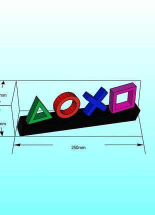 Paperkhan конструктор из картона ps4 3d фигура papercraft паперкрафт модель пазл оригами набор для творчества сувенир подарок