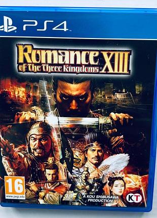 Romance of the three kingdoms xiii, б/у, английская версия - диск для playstation 4