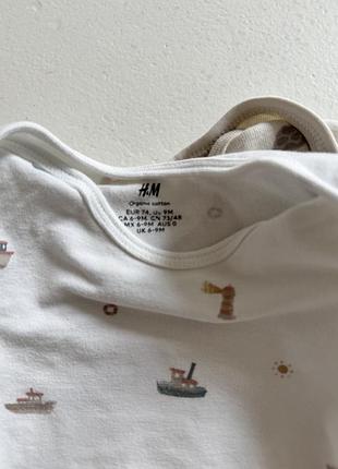 Боді  carter’s та h&m 3