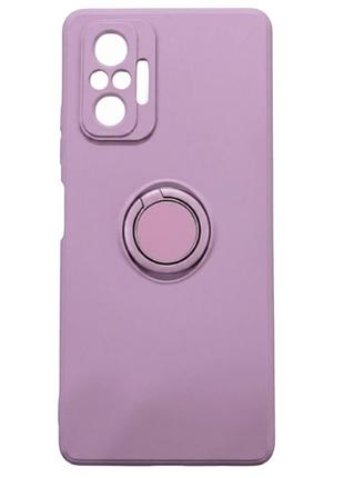 Чохол fiji holder ring для xiaomi redmi note 10 pro бампер накладка з підставкою marsal
