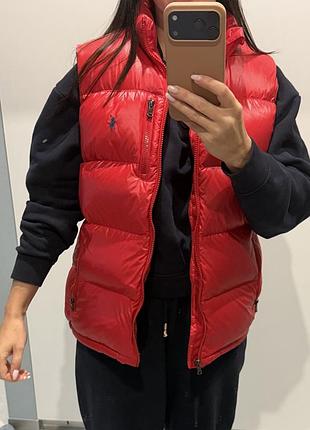 Пуховий жилет polo ralph lauren