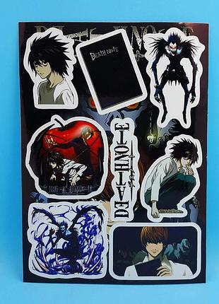 Стикерпак тетрадь смерти death note