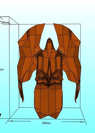 Paperkhan конструктор из картону ангел 3d фигура статуя скульптура паперкрафт набор для творчества пазл оригами