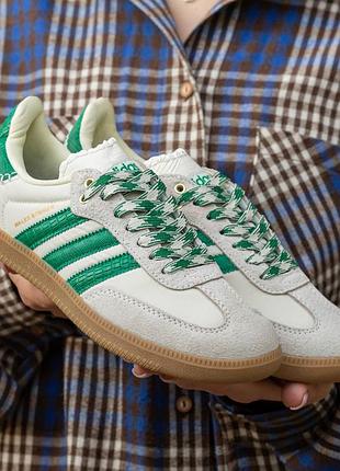 Женские кроссовки adidas samba x wales bonner