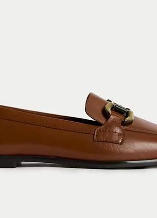 Нові шкіряні лофери відомого англійського бренду marks & spencer.
