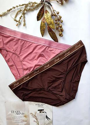 Pink victoria's secret xl 42 44 трусики