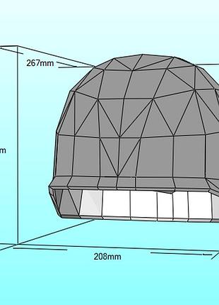 Шлем рейнджер ветерана veteran ranger helmet конструктор из картона papercraft паперкрафт игровой персонаж