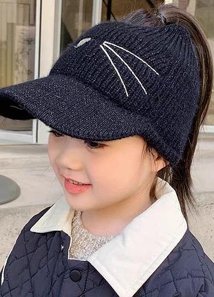 🧢 тепле дитяче кепі (3–10 років) 🧢