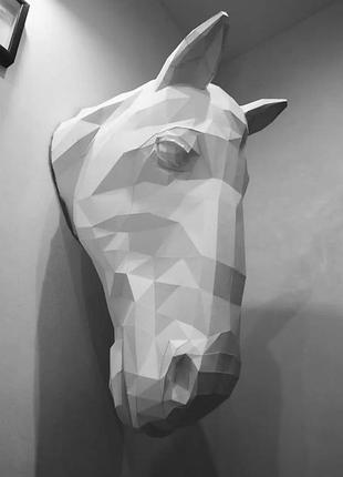 Paperkhan конструктор из картона 3d фигура конь лошадь паперкрафт papercraft подарочный набор сувернир игрушка
