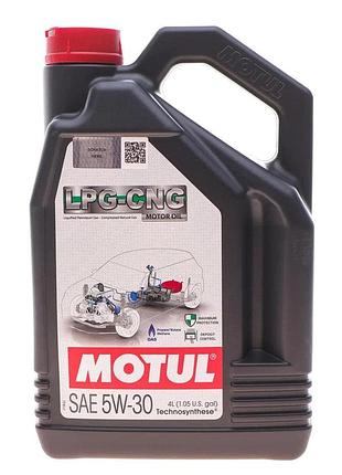 Масло моторне motul lpg-cng 5w30 4l, 854554