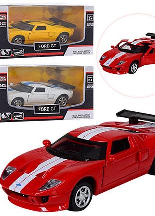 Металлическая машинка ford gt 6434