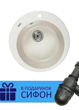 Кухонная мойка fabia (yellow sand) d500x200