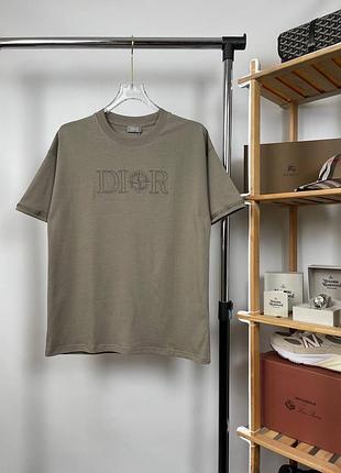 Футболка dior & stone island | діор & стон ісланд