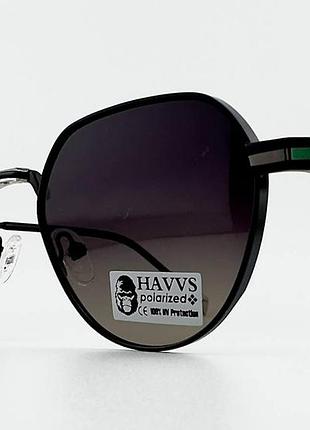 Сонцезахисні окуляри havvs hv68089 e з поляризацією і захистом uv400, коричневі градієнт