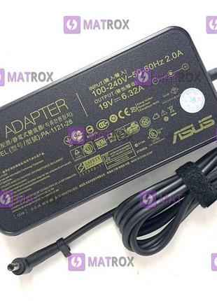 Оригинальный блок питания для ноутбука asus 19v, 6.32a, 120w, разъем 4.5x3.0 (pa-1121-28)