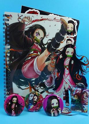 Коллекционный бокс аниме клинок, рассекающий демонов demon slayer незуко