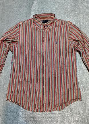 Винтажная рубашка polo ralph lauren