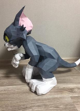Paperkhan tom cat character hero 3d фигура арт. 650.55.235 том кот персонаж герой паперкрафт disney дисней
