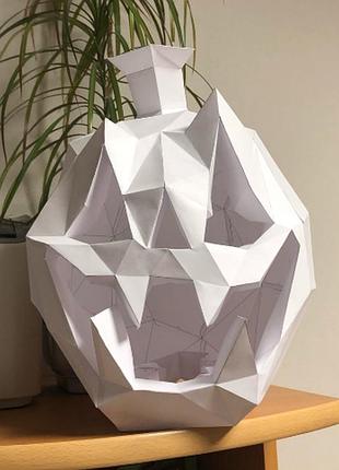 Paperkhan конструктор из картона 3d тыква хэллоуин растение паперкрафт набор для творчества игрушка оригами