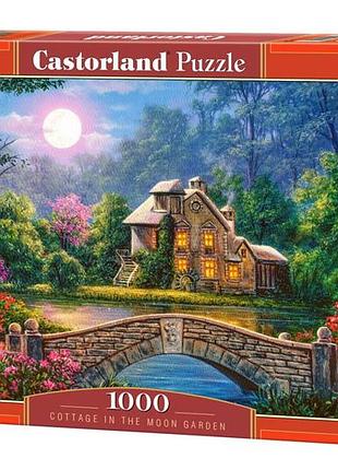 Пазлы castorland домик в свете луны