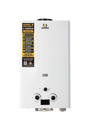 Газова колонка дим. sabio 10 л white (jsd20-a21)