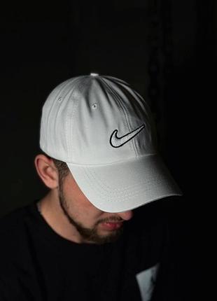 Кепка nike nsw, кепка найк белая, бейсболка найк, кепка на лето