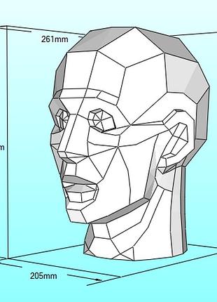 Paperkhan набор для творчества 3d фигура статуя скульптура паперкрафт набор для творчества игрушка оригами