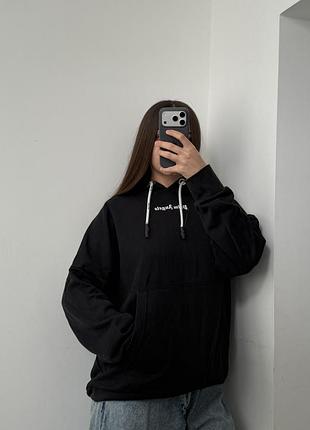Чорне худі palm angels