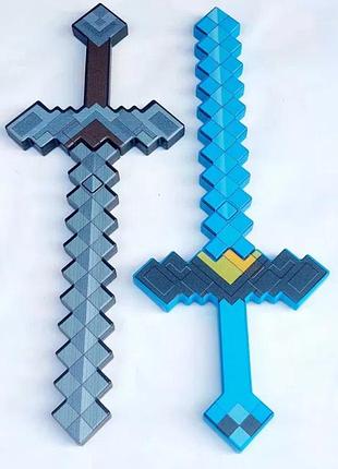 Конструктор minecraft набор мечей 2в1 4