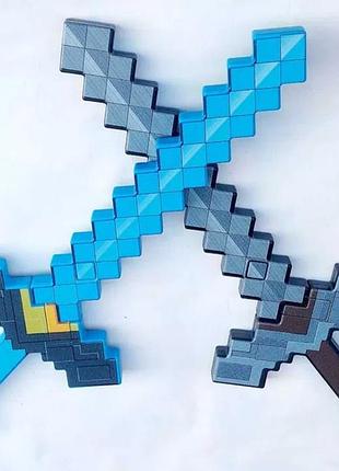 Конструктор minecraft набор мечей 2в1 5